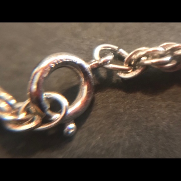 ‼️SOLD‼️ ♥️♥️24” Sterling Silver Rope Chain♥️♥️ - Picture 3 of 5